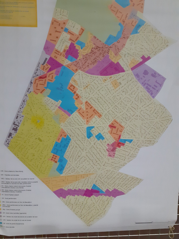 plan de la ville