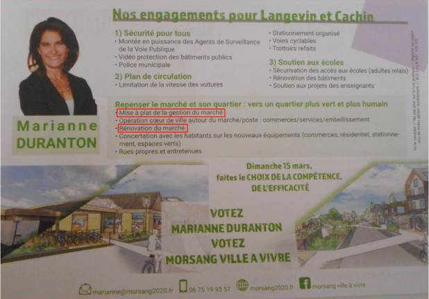 photo de campagne municipale de M. Duranton