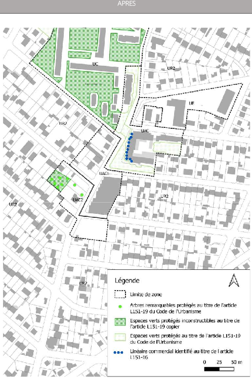 Zone UAC après